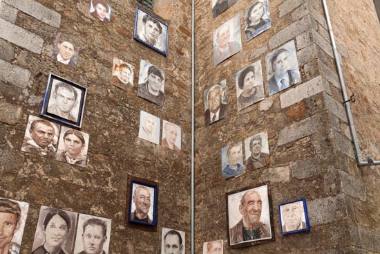 Les portraits de Florencio Maillo à Mogarraz / Espagne (2019)