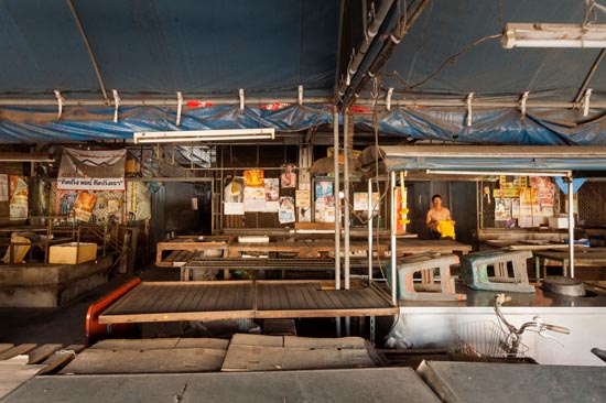 Les étals vides / Thaïlande (2020)