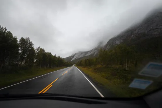 Rainy Road / Norvège (2021)