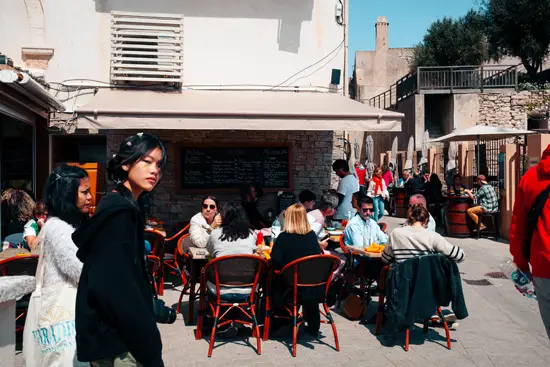 Terrasses à Bonifacio / Corse (2023)